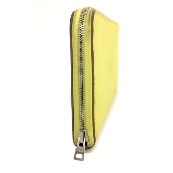 HERMES Silk In Veau Epson Leather Zip Around Long Wallet - Picture 5 of 11